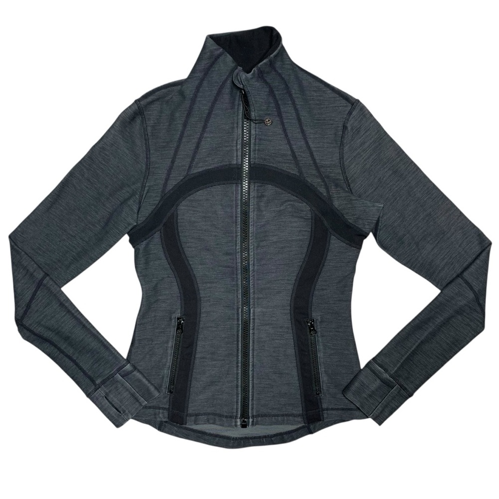 Lululemon Gray Two Tone Define Jacket size 6